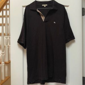 Men’s Burberry Polo Shirt (Brown)